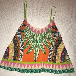 Patterned Tank Top